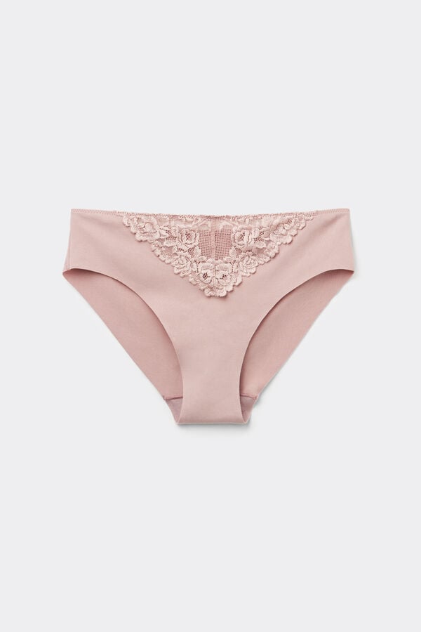 Intimissimi Braguita de algodón sin costuras con encaje Venta caliente