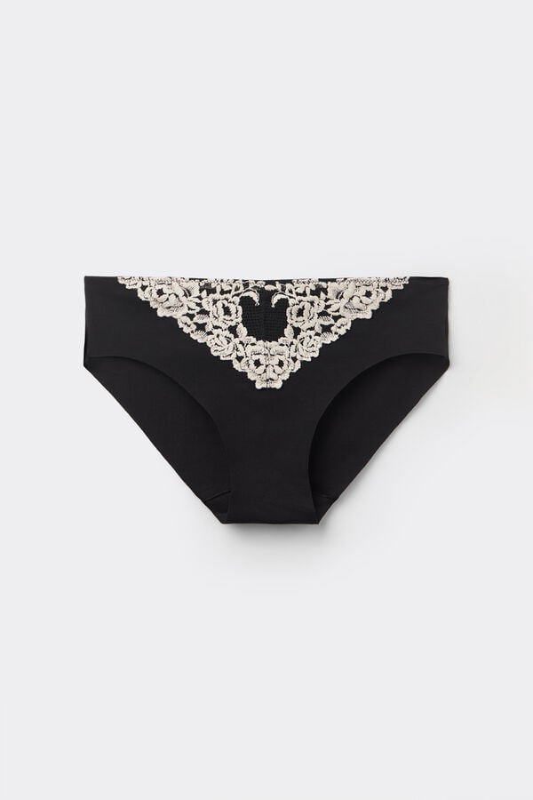 Intimissimi Braguita de algodón sin costuras con encaje Rebajas de fábrica