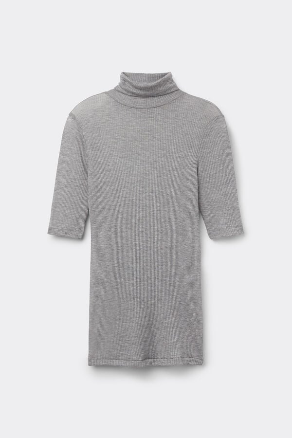 Intimissimi Camiseta de Cuello Alto Ultranatural con Cashmere Promoción por tiempo limitado