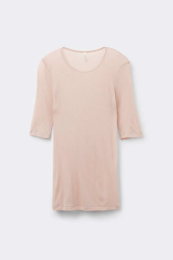 Intimissimi Camiseta de Manga Corta Ultranatural con Cashmere Promoción trimestral