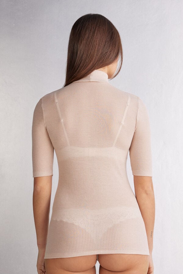 Intimissimi Camiseta de Cuello Alto Ultranatural con Cashmere Solo queda un día