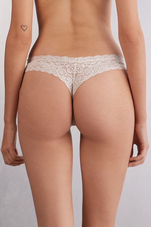 Intimissimi Brasileña de Encaje Estilo Años 80 Rebajas