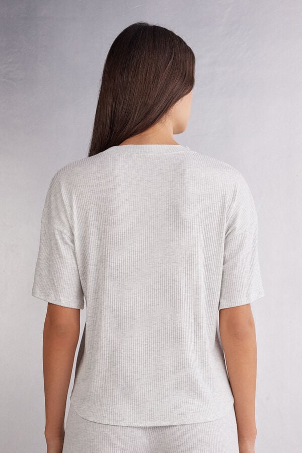 Intimissimi Camiseta de Manga Corta de Modal Chic Comfort Solo hoy