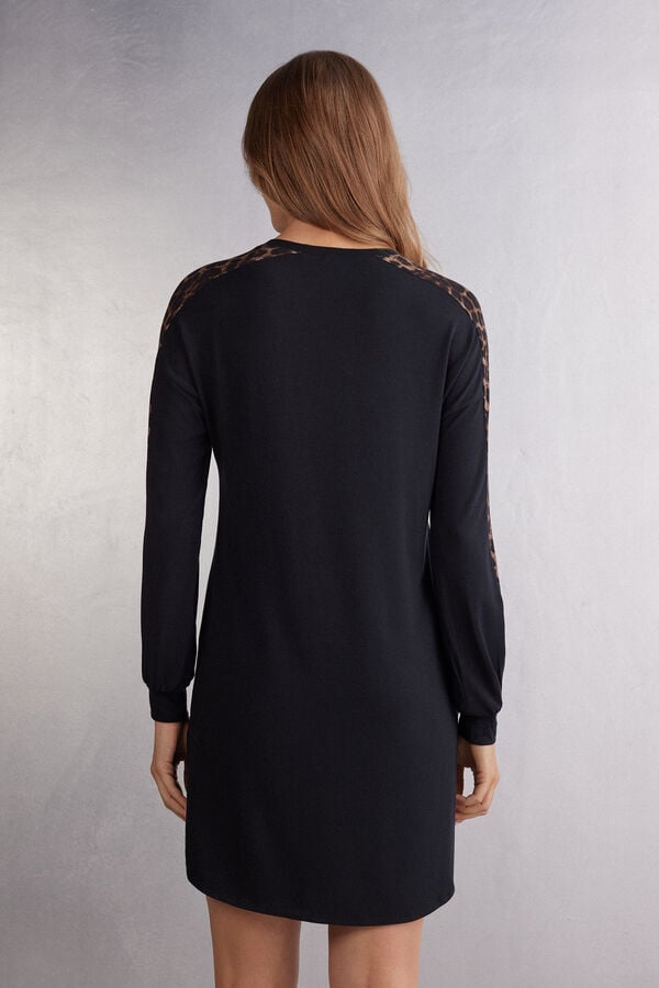 Intimissimi Camisón de Modal Luxurious Leopard Limitado a 3 días