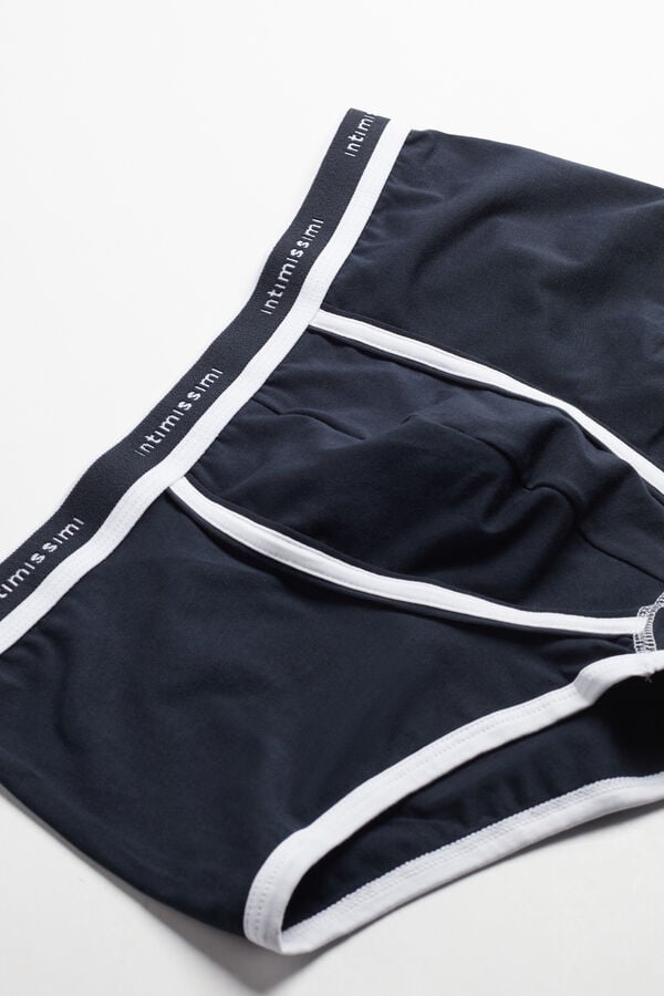 Intimissimi Calzoncillos bóxer en algodón para hombre elastizado con logotipo Grandes descuentos