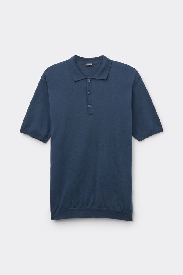 Intimissimi Polo de Manga Corta de Punto de Algodón Liquidación