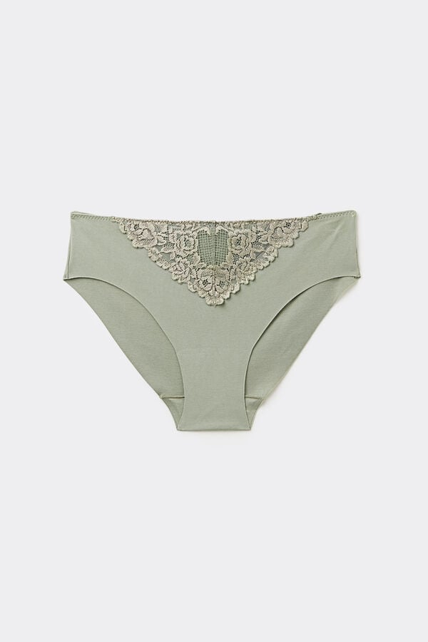 Intimissimi Braguita de algodón sin costuras con encaje ÚLTIMAS EDICIONES