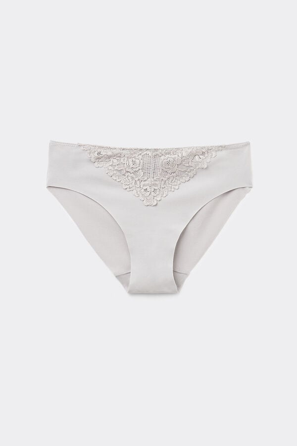 Intimissimi Braguita de algodón sin costuras con encaje Precios de Black Friday