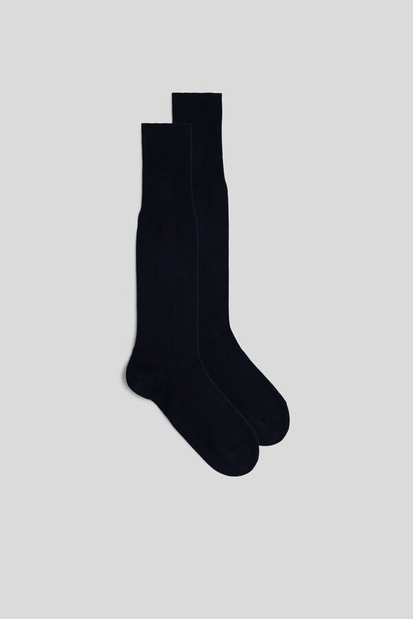 Intimissimi Calcetines Largos de Algodón de Invierno