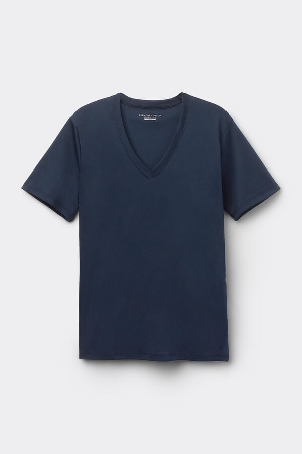Intimissimi Camiseta con Escote de Pico de Algodón Premium Rebajas