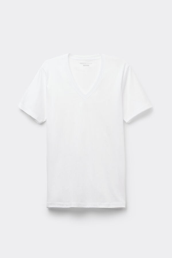 Intimissimi Camiseta con Escote de Pico de Algodón Premium Ofertas