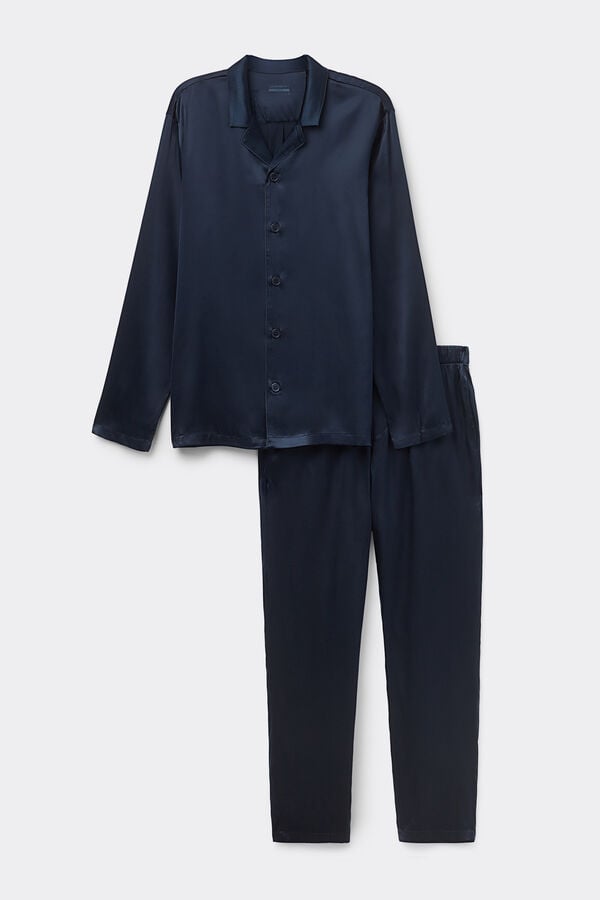 Intimissimi Pijama Largo de Seda Venta caliente