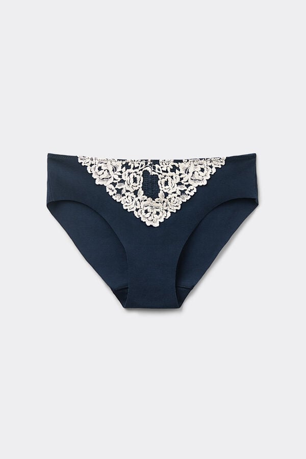 Intimissimi Braguita de algodón sin costuras con encaje Rebajas top