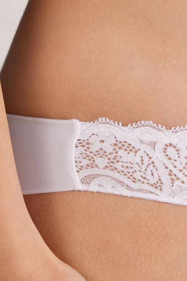 Intimissimi Brasileña de Encaje y Microfibra