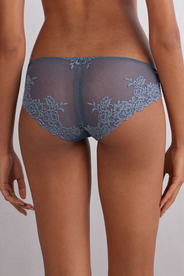 Intimissimi Braga transparente en parte trasera con microfibra y encaje Pretty Flowers Envío gratis