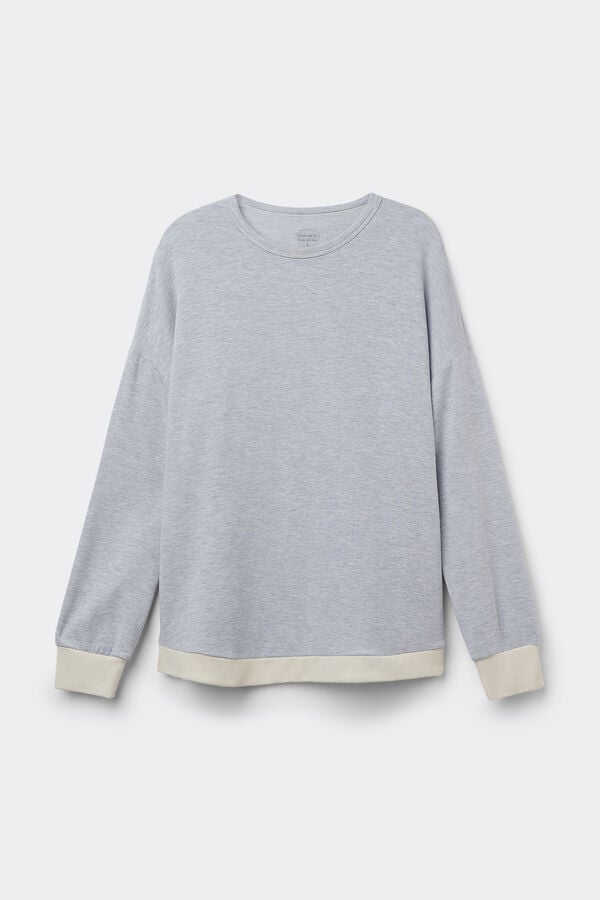 Intimissimi Camiseta Manga Larga Modal con Lana Cold Winter Night Grandes ahorros