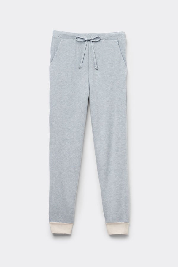 Intimissimi Pantalones Bajo Elástico Modal con Lana Cold Winter Night Rebajas de fin de temporada