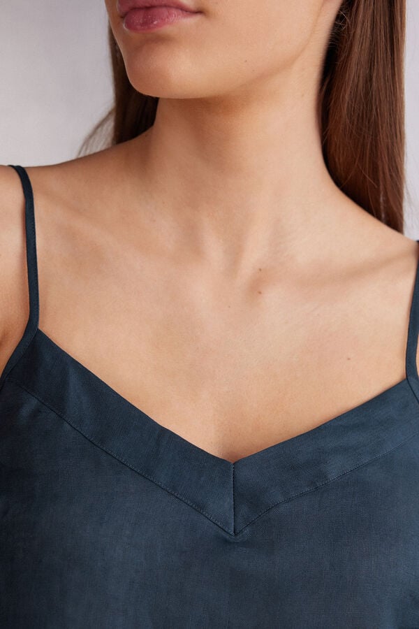 Intimissimi Top en Tela de Lino