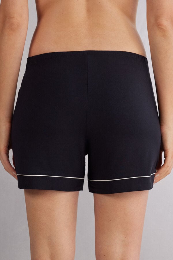 Intimissimi Pantalón Corto de Modal con Bordes en Contraste Venta caliente