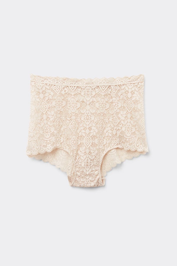 Intimissimi Braguita Culotte de Talle Alto de Encaje Solo hoy