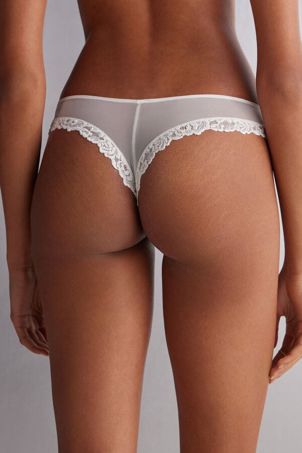 Intimissimi Braga con encaje floral brasileña Pretty Flowers Precio ultrabajo