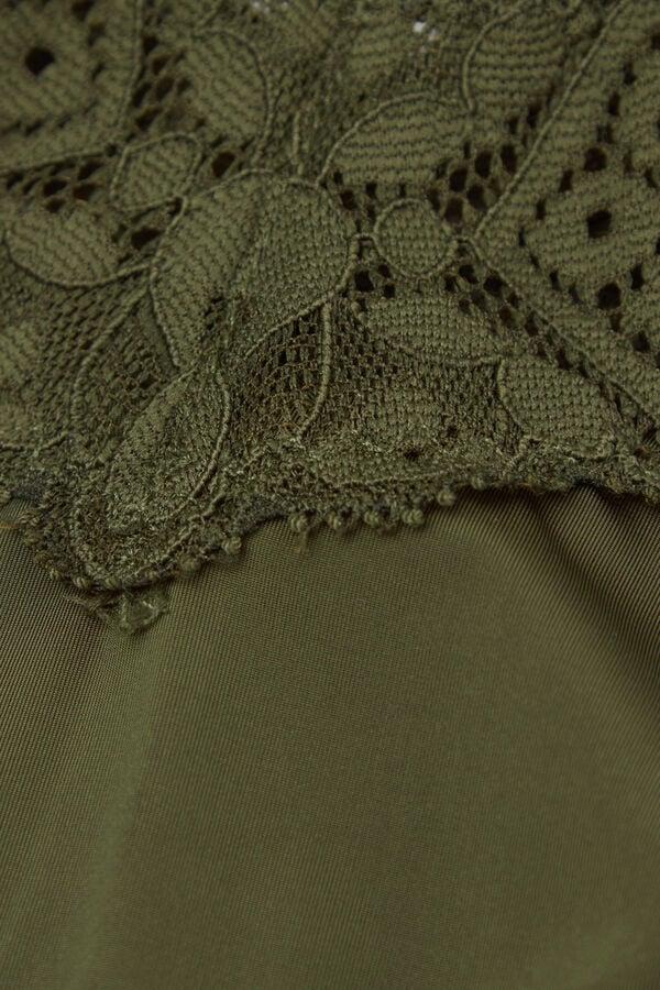 Intimissimi Brasileña de Encaje y Microfibra Estilo de los Años 80 Rebajas de fábrica