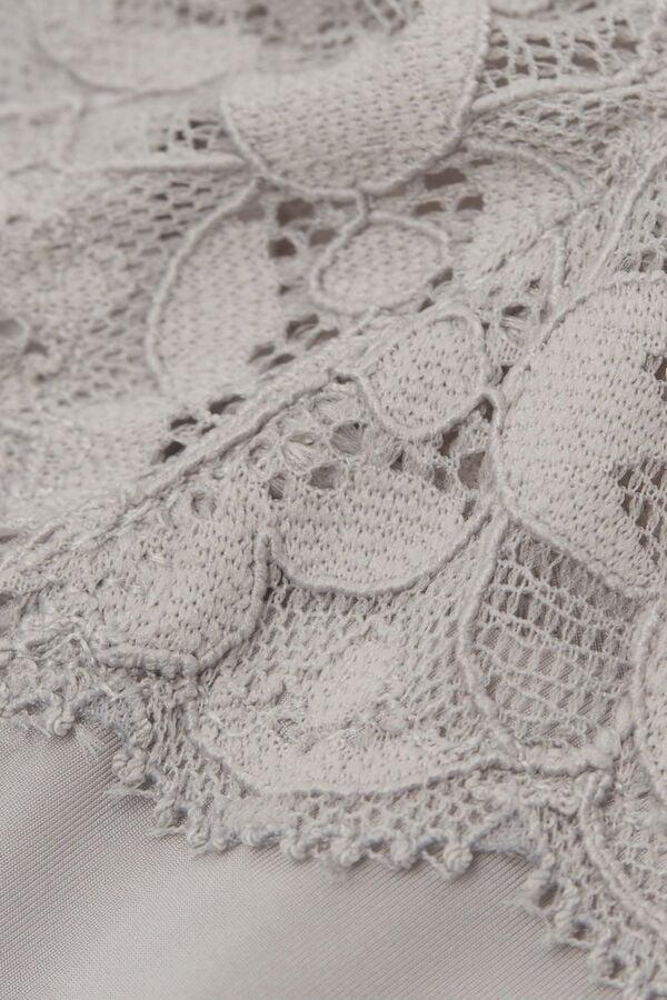 Intimissimi Brasileña de Encaje y Microfibra Estilo de los Años 80 Rebajas top