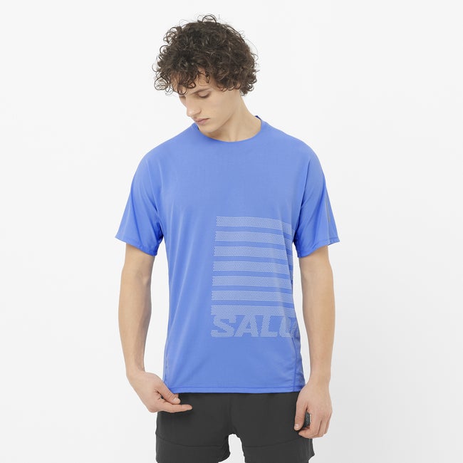 Salomon Sense Aero Graphic - Camiseta de manga corta para hombre