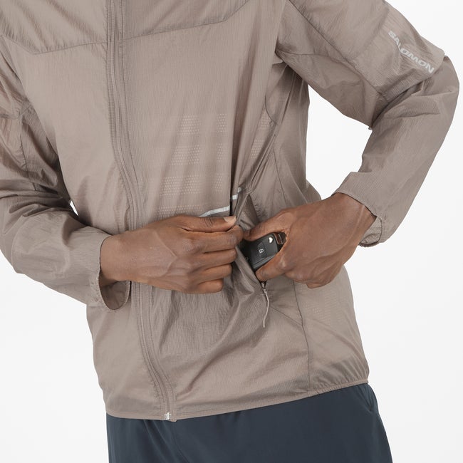 Salomon Sense Aero Wind - Chaqueta cortavientos para hombre En oferta