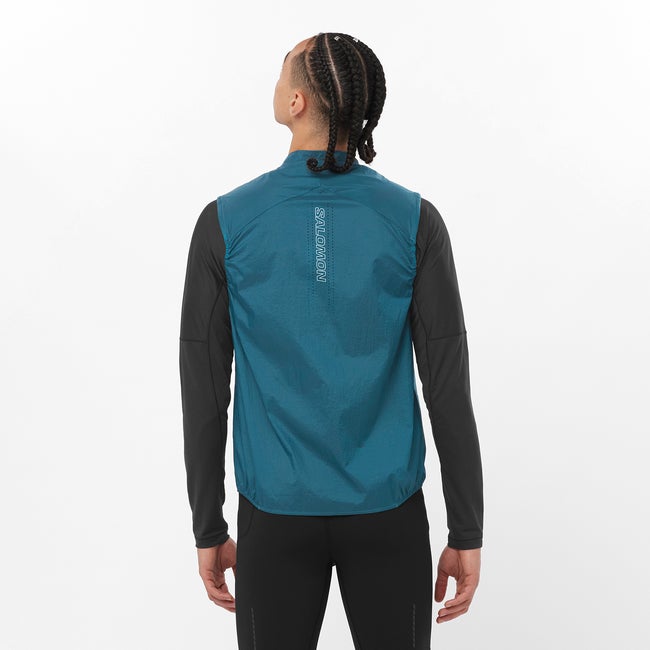 Salomon Sense Aero Wind - Chaleco cortavientos para hombre Libre de impuestos
