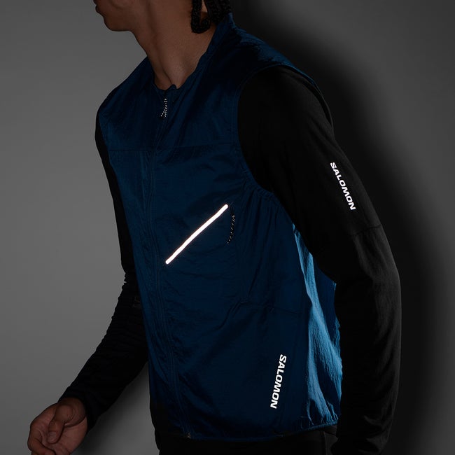 Salomon Sense Aero Wind - Chaleco cortavientos para hombre Libre de impuestos
