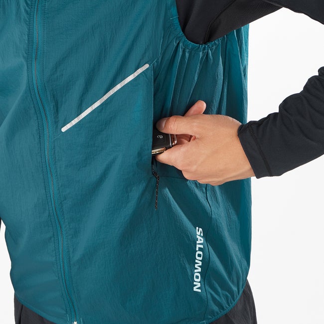 Salomon Sense Aero Wind - Chaleco cortavientos para hombre Libre de impuestos