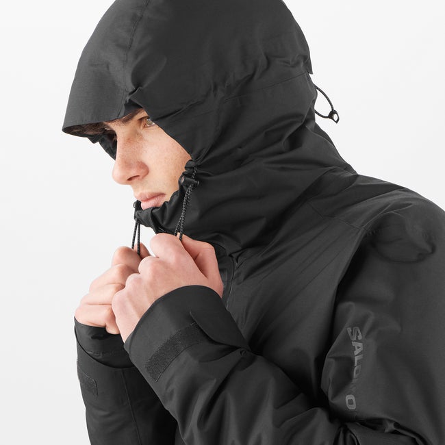 Salomon Patroller 3-In-1 Down - Chaqueta de plumón con capucha para hombre 2025