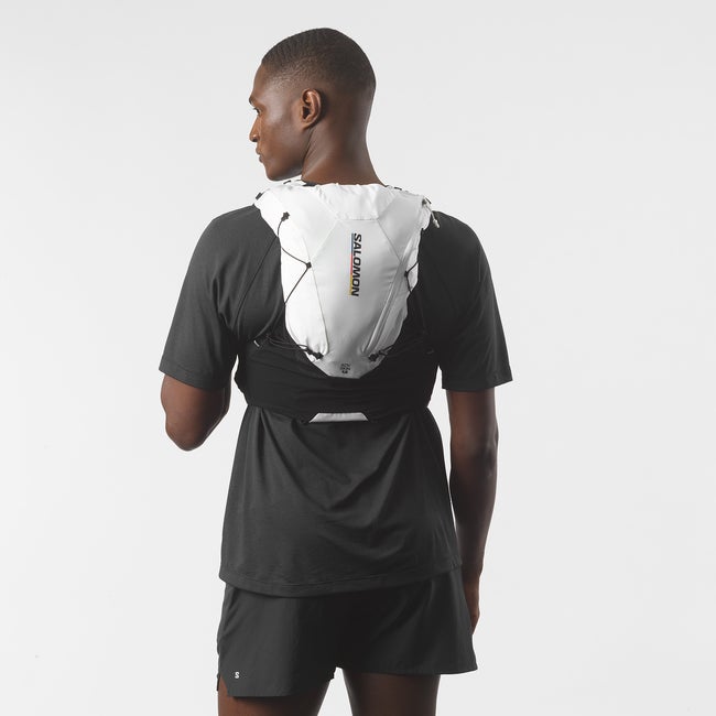 Salomon Adv Skin 12 Race Flag - Chaleco de running unisex con bidones incluidos Superdescuento