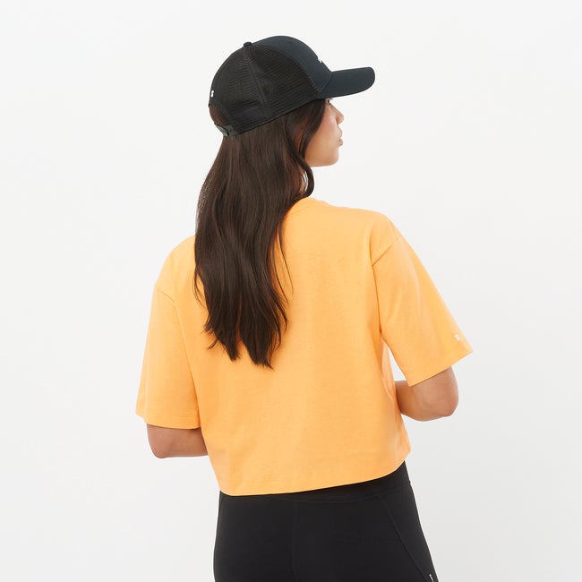Salomon Short Tee - Camiseta de manga corta para mujer Descuento por venta flash