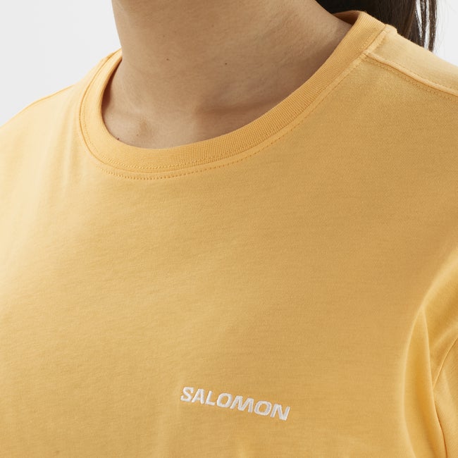 Salomon Short Tee - Camiseta de manga corta para mujer Descuento por venta flash
