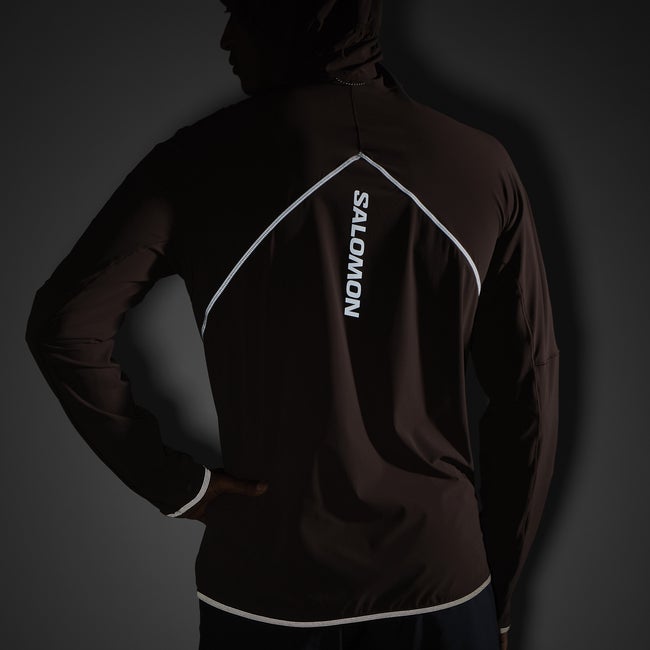 Salomon Sense Aero Hybrid - Chaqueta intermedia con capucha para hombre Precios de Black Friday