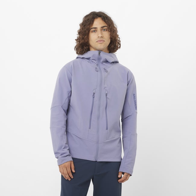 Salomon Outpeak Softshell - Chaqueta cortavientos con capucha para hombre
