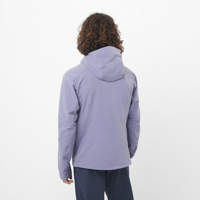 Salomon Outpeak Softshell - Chaqueta cortavientos con capucha para hombre Ofertas especiales