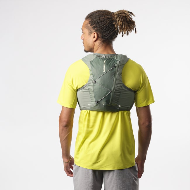 Salomon Active Skin 4 No Flasks - Chaleco de running unisex Ahorra y exporta