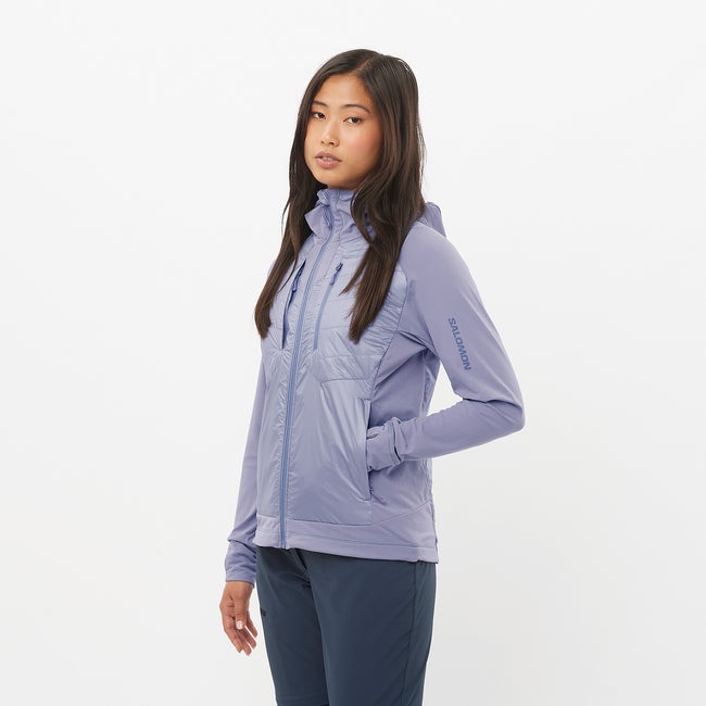 Salomon Elixir Hybrid - Chaqueta aislada con capucha para mujer