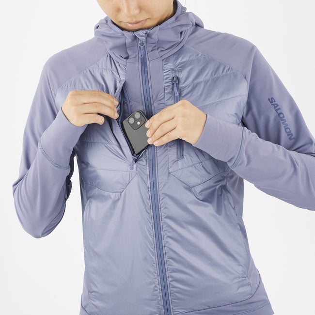 Salomon Elixir Hybrid - Chaqueta aislada con capucha para mujer Rebajas de fin de temporada