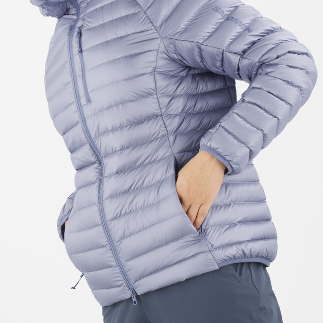 Salomon Elixir Micro Down - Chaqueta de plumón con capucha para mujer Precio ultrabajo