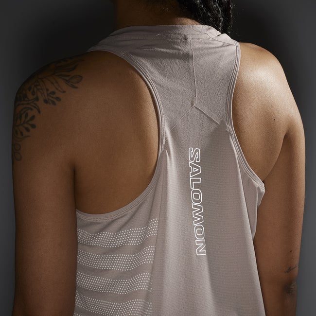 Salomon Sense Aero Graphic - Camiseta sin mangas para mujer Ofertas especiales
