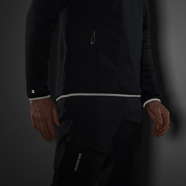 Salomon Outline Warm Hybrid - Sudadera de cuello caja para hombre Rebajas online