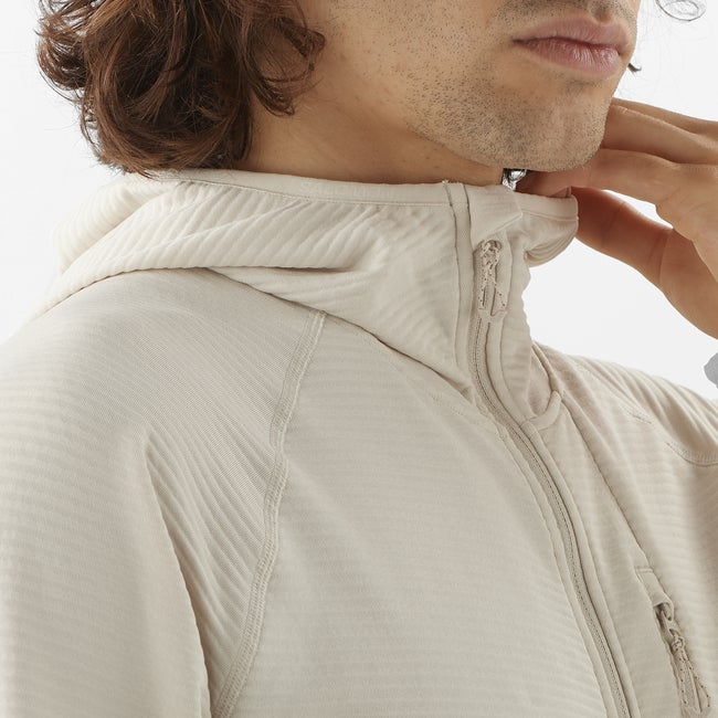 Salomon Essential Lightwarm - Chaqueta intermedia con capucha para hombre Últimos 3 días