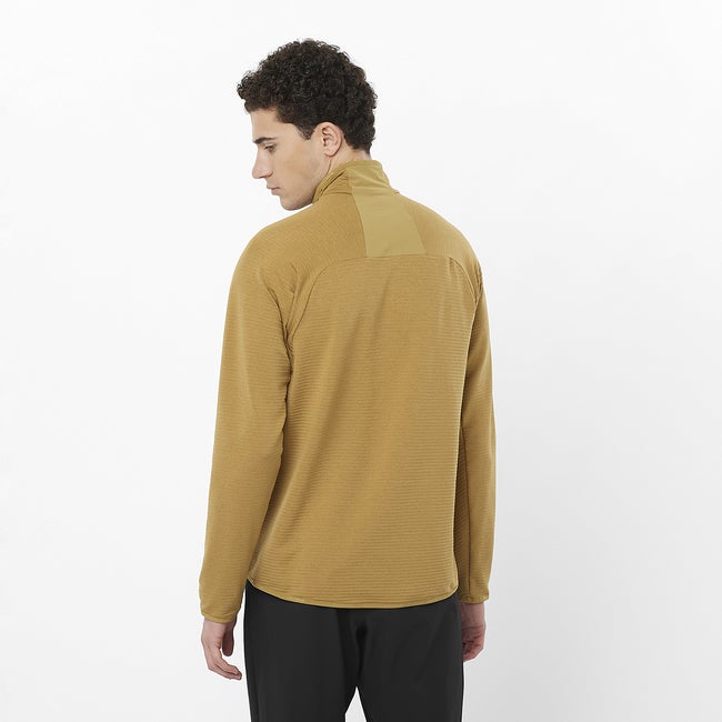Salomon Essential Lightwarm - Capa intermedia de media cremallera para hombre COMPRAR AHORA