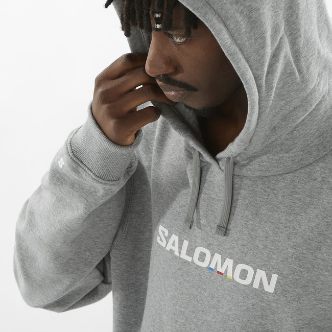 Salomon Salomon Logo Performance - Sudadera con capucha para hombre Precio de fábrica