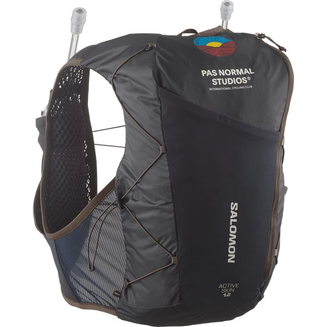 Salomon Pas Normal Studios Active Skin 12 - Chaleco de running unisex con bidones incluidos Outlet