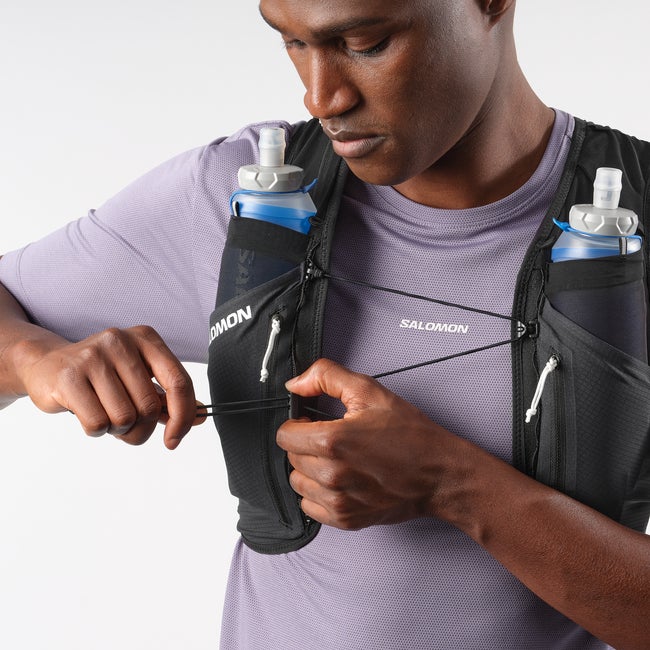 Salomon Sense Pro 6 - Bolsa de running unisex con bidones incluidos Rebajas